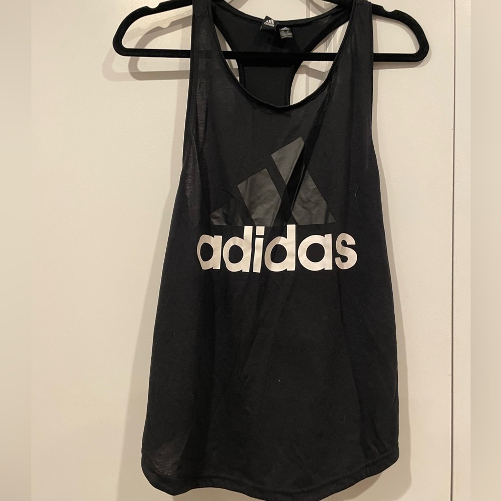 Adidas Black Tank Top
